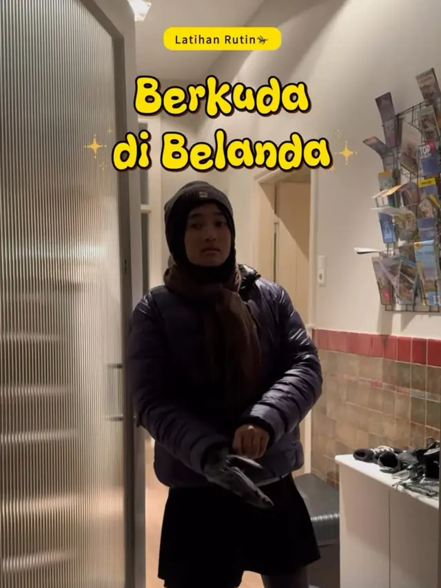 Aisha Keem Latihan Berkuda di Belanda
