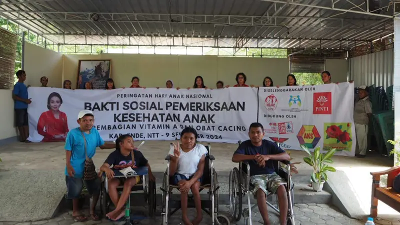 Perhimpunan Indonesia Tionghoa (PINTI) memberikan bantuan kepada Panti Asuhan Anak Berkebutuhan Khusus (ABK), Sekolah Luar Biasa (SLB) dan Panti ODGJ yang bertempat di Labuan Bajo, NTT, Senin 9 September 2024 (Istimewa)