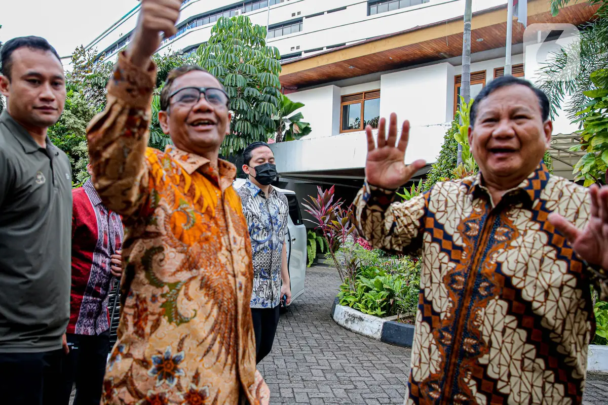 Usai Bertemu Empat Mata, Prabowo Undang Mahfud MD ke Hambalang