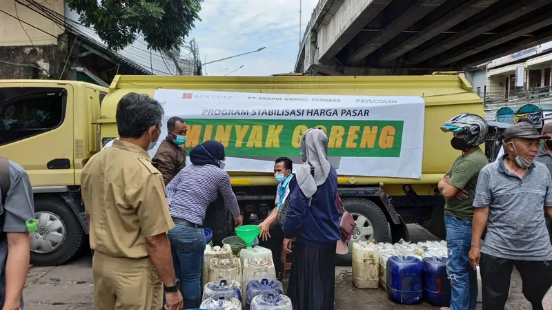 Operasi pasar minyak goreng di Kota Bandung. Dok Kemendag