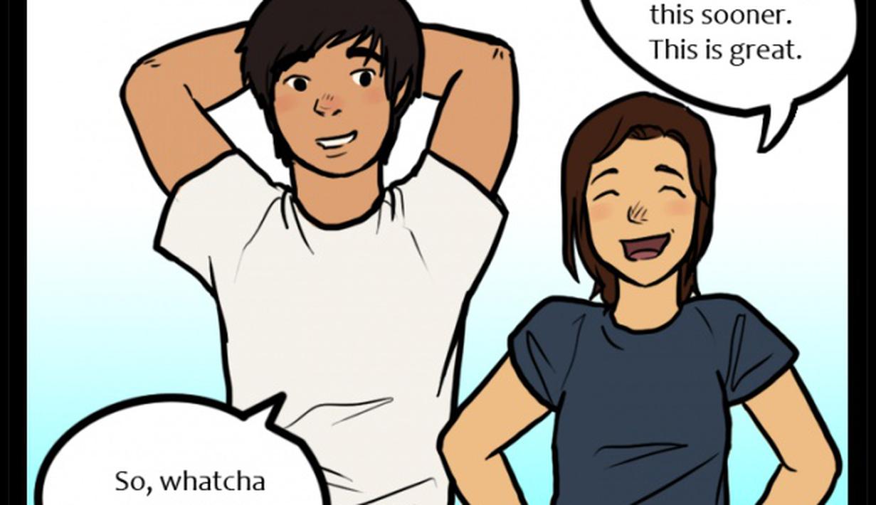  Komik  Romantis  Cinta Itu Sempurna Saat Kamu Selalu di 