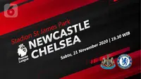 Newcastle United vs Chelsea (Liputan6.com/Abdillah)