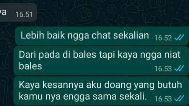 7 Chat Jutek dari Pacar Ini Malah Bikin Geregetan Bacanya