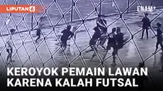 Tak Terima Kalah, Anggota Tim Futsal di Tanjungbalai Keroyok Pemain Lawan hingga Pingsan