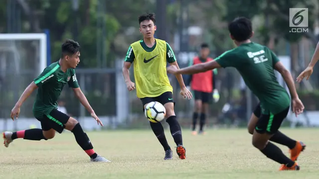 Laga Internal, Timnas Indonesia U-19 Matangkan Pola Permainan