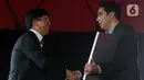 Sutanto Hartono menambahkan bahwa pada tahun 2025 ini, Vidio akan semakin memperkuat posisi sebagai OTT paling produktif di Indonesia dengan menghadirkan 14 original series dengan pilihan genre aksi, drama hingga romansa. (Liputan6.com/Herman Zakharia)