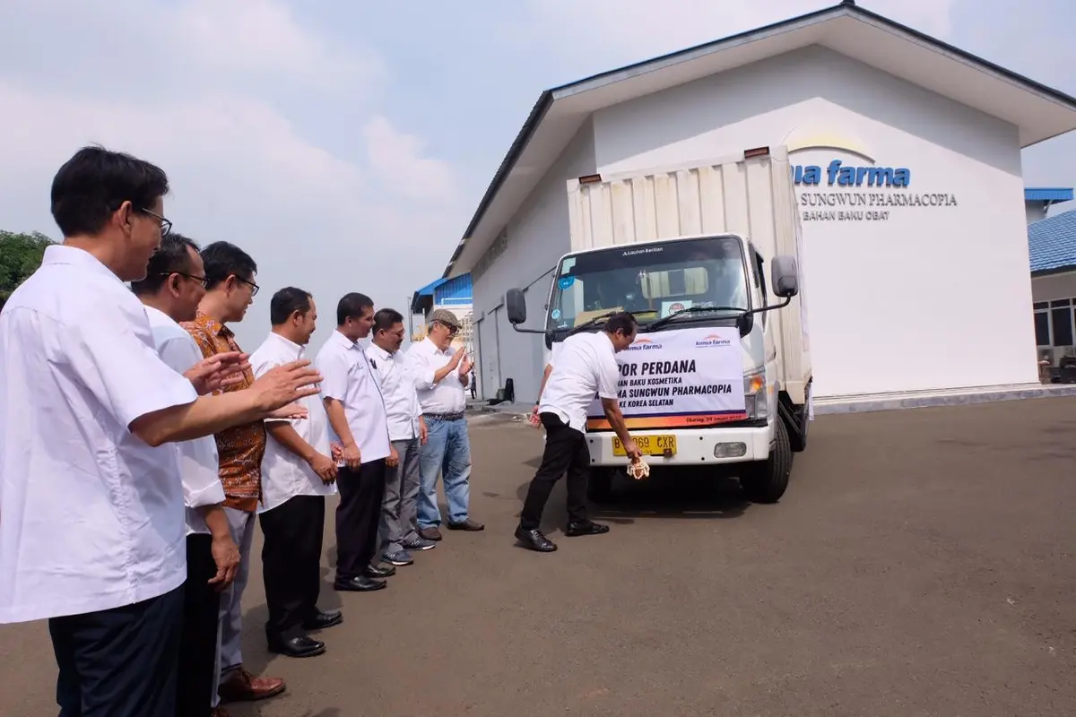 Kimia Farma ekspor bahan kosmetik ke Korea Selatan