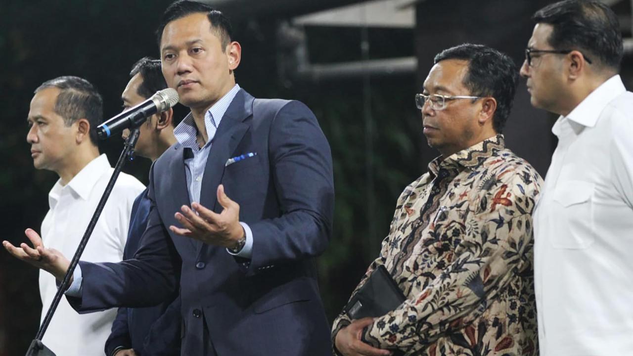FOTO: Soal Polemik Tunjangan DPR, AHY Buka Suara