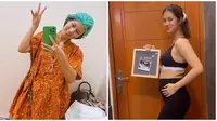Momen Perjuangan Atries Angel Hamil Anak Pertama. (Sumber: Instagram/atriesangel)