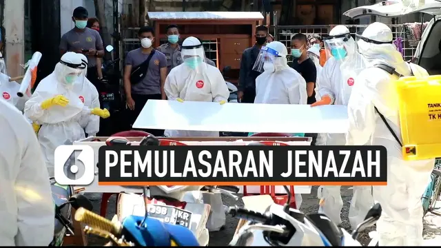 VIDEO: Lebaran, Tim Pemulasaran Jenazah Covid-19 Tetap Bekerja