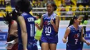 <p>Selebrasi para pemain Timnas voli putri Thailand, Sasithorn Jatta (tengah) dkk merayakan kemenangan 3-1 (25-19, 25-17, 24-26, 25-17)atas Indonesia pada laga final turnamen bola voli putri U-18 Princess Cup 2024 di Nakhom Pathon, Thailand, Kamis (13/6/2024). (Dok. PBVSI)</p>