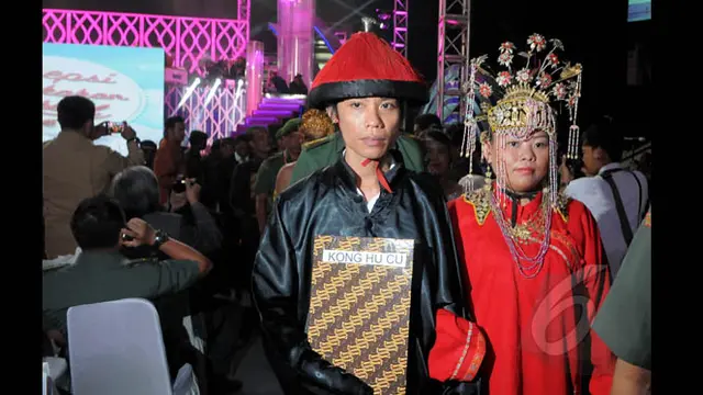 5.115 Pasangan Ikuti Nikah Massal di Istora Senayan