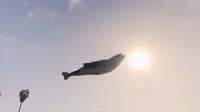 Kali ini, Anda harus menghindari ikan paus yang terbang menghadang di GTA V versi PC
