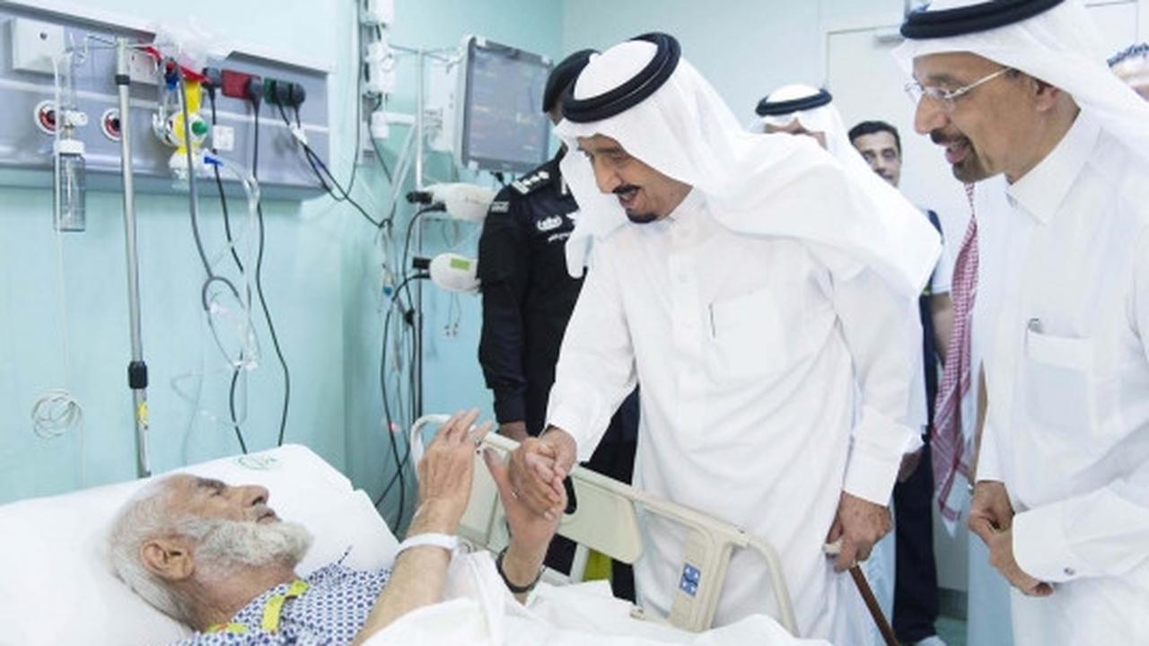 Raja Saudi jenguk korban insiden crane jatuh di Masjidil Haram
