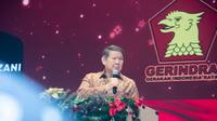 Wakil Ketua Dewan Pembina Partai Gerindra Hashim Djojohadikusumo menghadiri Perayaan Natal Nasional Partai Gerindra di Gereja Tiberias Bekasi, Margahayu, Bekasi, Sabtu (18/1/2025) (Tim News).