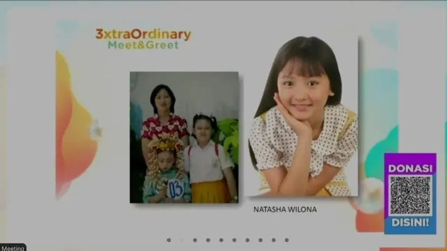 Potret Masa Kecil Natasha Wilona
