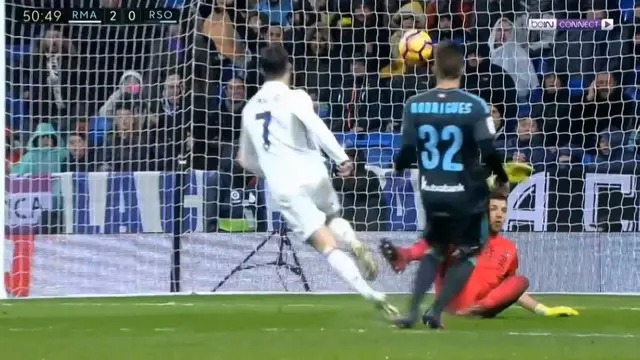 Pekan 20, Real Madrid menundukkan Real Sociedad tiga gol tanpa balas dalam lanjutan Liga Spanyol. (30/01/2017 - BallBall Video)