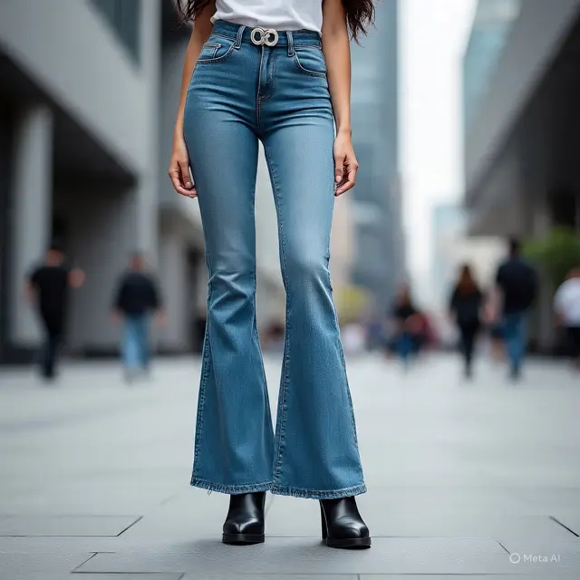 7 Sepatu Terbaik untuk Celana Jeans Flare agar Kaki Terlihat Lebih Jenjang