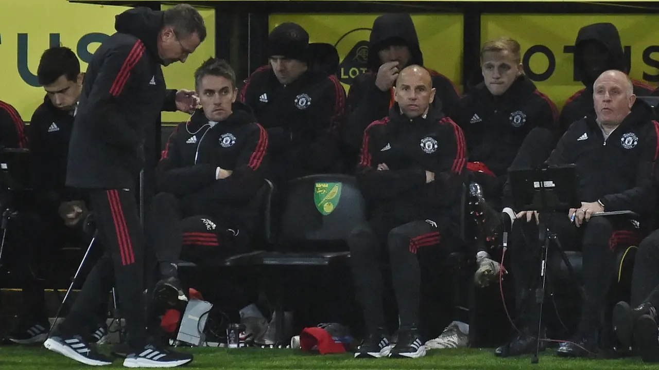Manajer Manchester United, Ralf Rangnick.