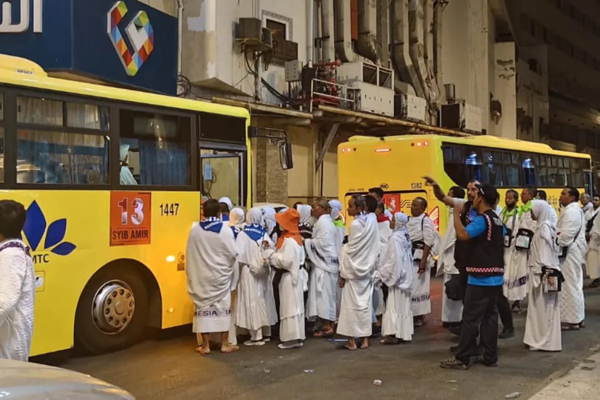 32 Bus Shalawat Inklusif Siap Antar Jemput Jemaah Haji Lansia dan Disabilitas dari Hotel ke Masjidil Haram