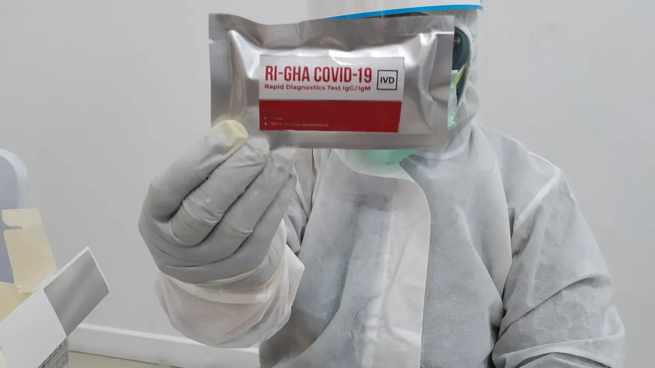 Rapid Test RI-GHA Covid-19. Liputan6.com/Athika Rahma