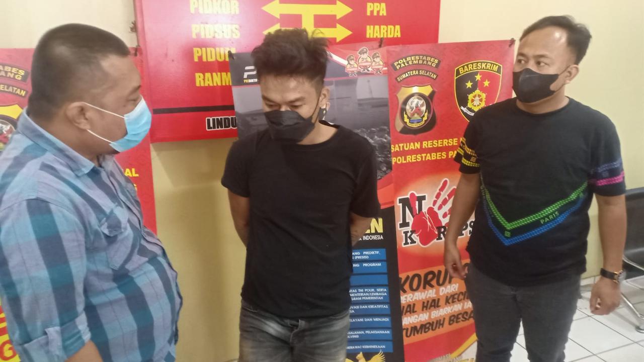 Residivis di Palembang Bunuh Temannya Karena Miras
