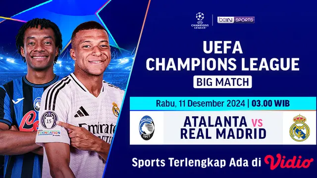 Atalanta vs Real Madrid