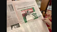 Foto artikel Financial Times yang Presiden Jokowi bagikan. Dok: X @jokowi