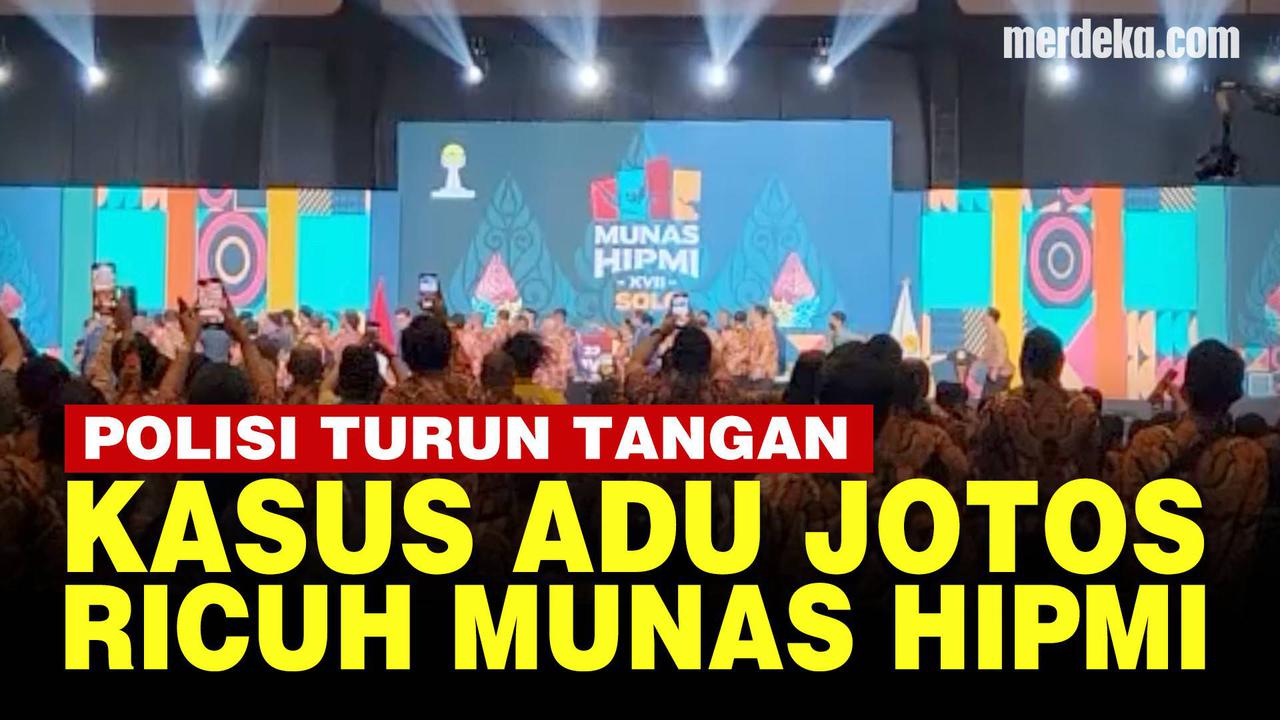 VIDEO: Polisi Ungkap Biang Kerok Ricuh Munas HIPMI Berujung Adu Jotos