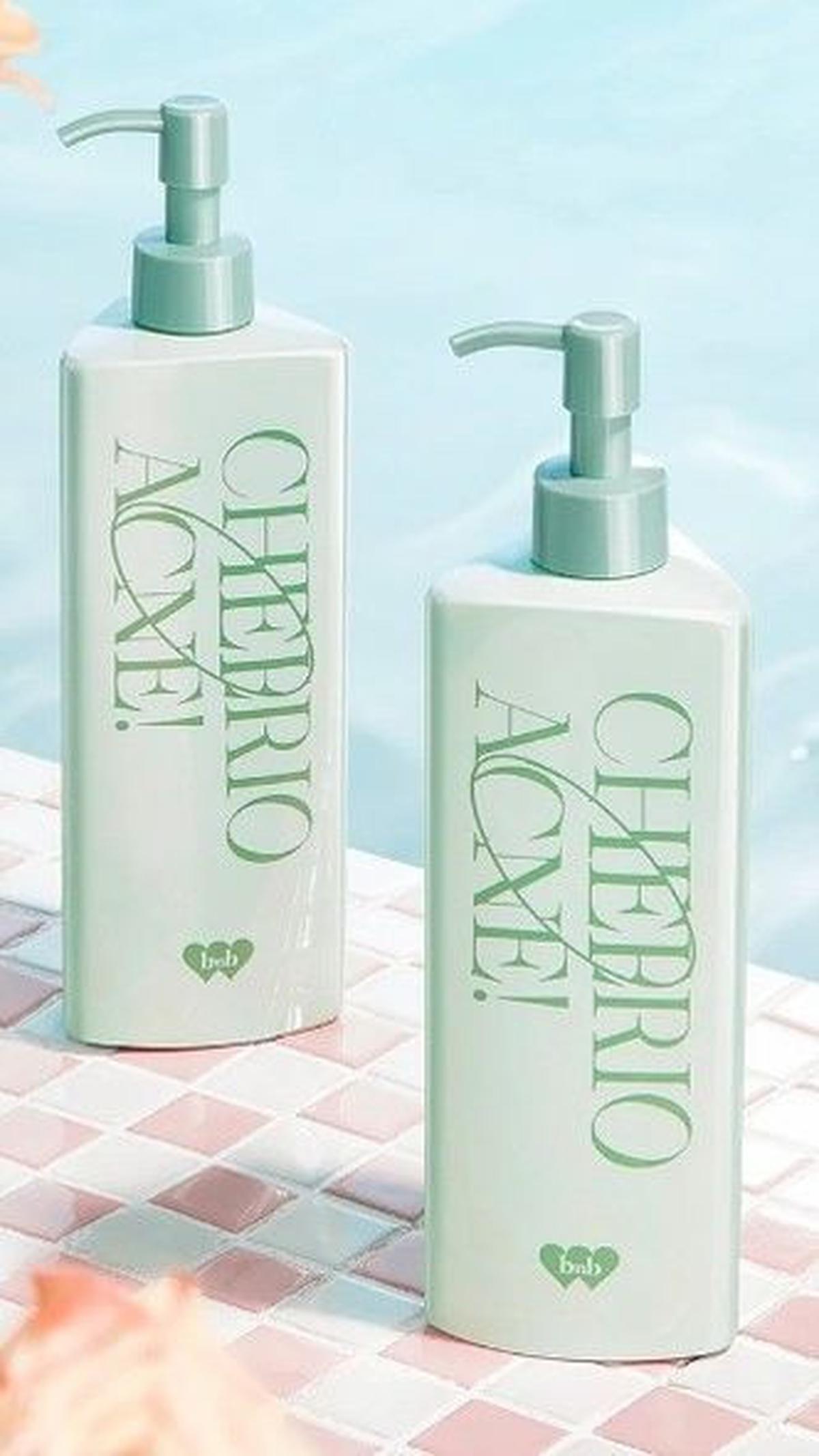 4. Barenbliss Cheerio Acne Black Opium Calming Body Wash<br>