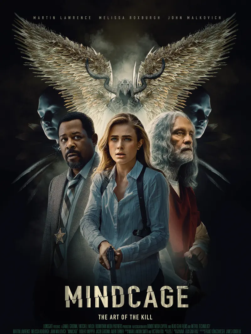 Poster film Mindcage. (Foto: Dok. Boomtown Media Partners/ IMDb)