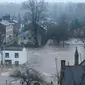 Badai Desmond Lumpuhkan Sebagian Inggris dan Skotlandia (PA/The Guardian)