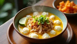 Resep Bubur Kuah Opor yang Gurih dan Menghangatkan