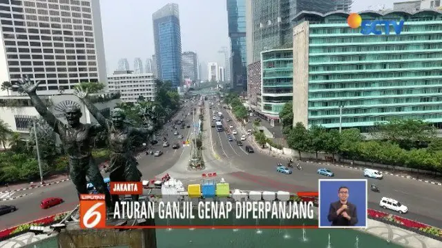 Dianggap sukses atasi kemacetan Ibukota, pemerintah perpanjang kebijakan ganjil genap.