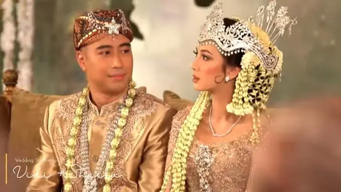 Vidi Aldiano dan Sheila Dara menikah