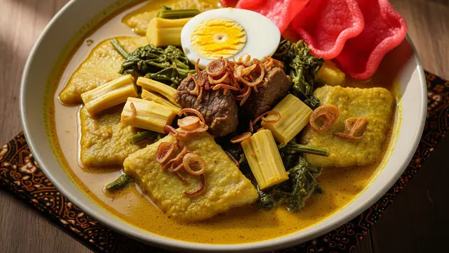 Resep Ketupat Sayur Padang