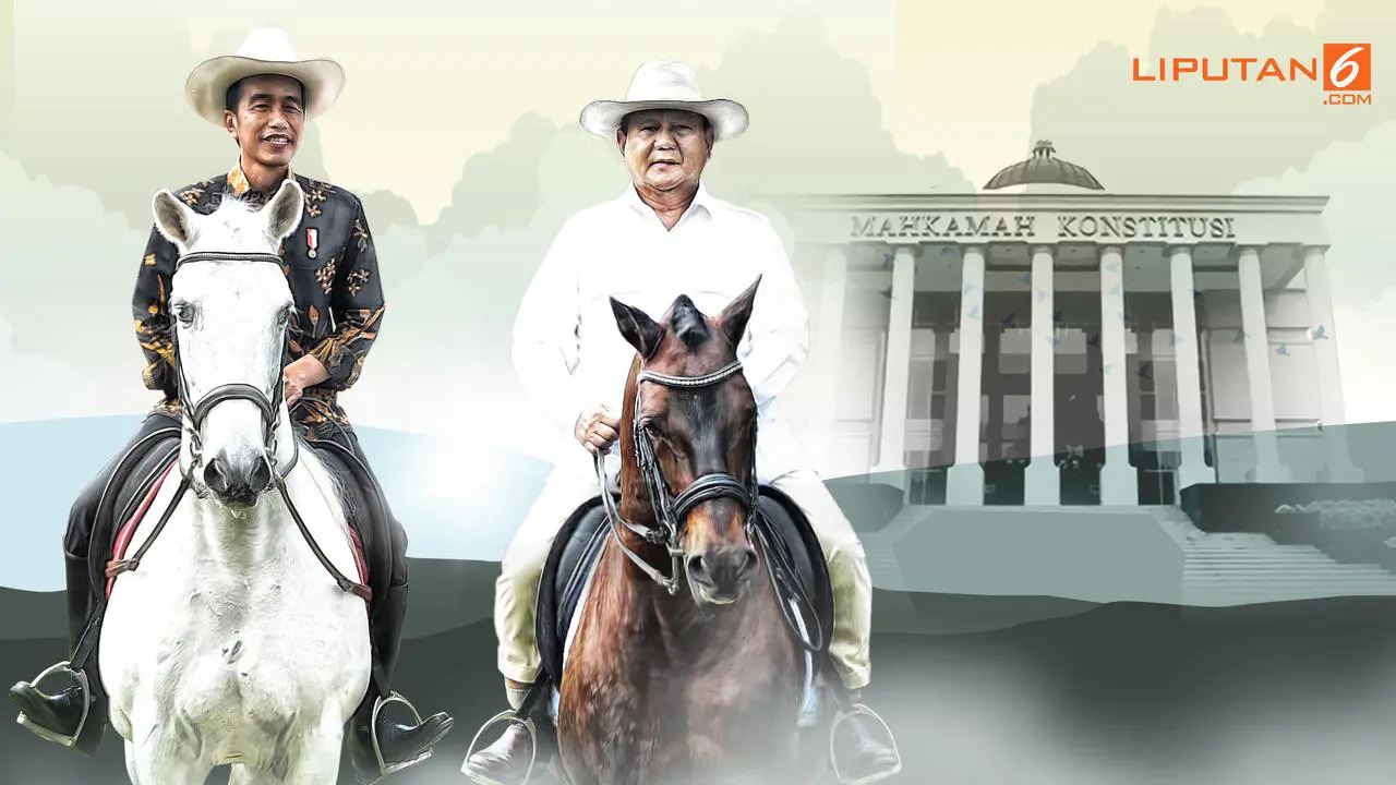 Banner Jokowi Prabowo MK