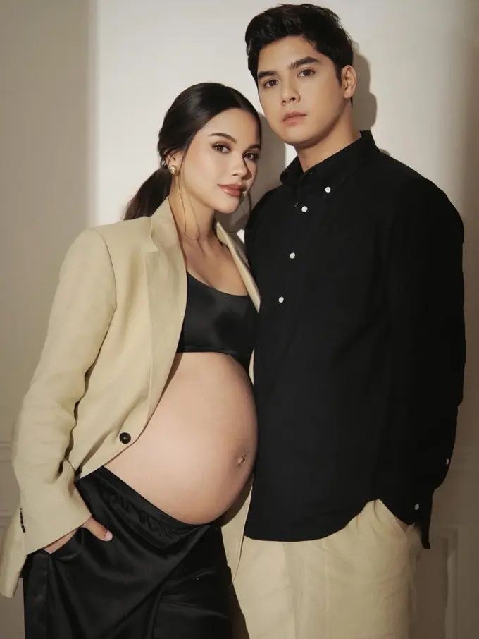 Maternity Shoot Alyssa Daguise-Al Ghazali, Simplicity Meets Elegance yang Bikin Terpukau Jelang Melahirkan