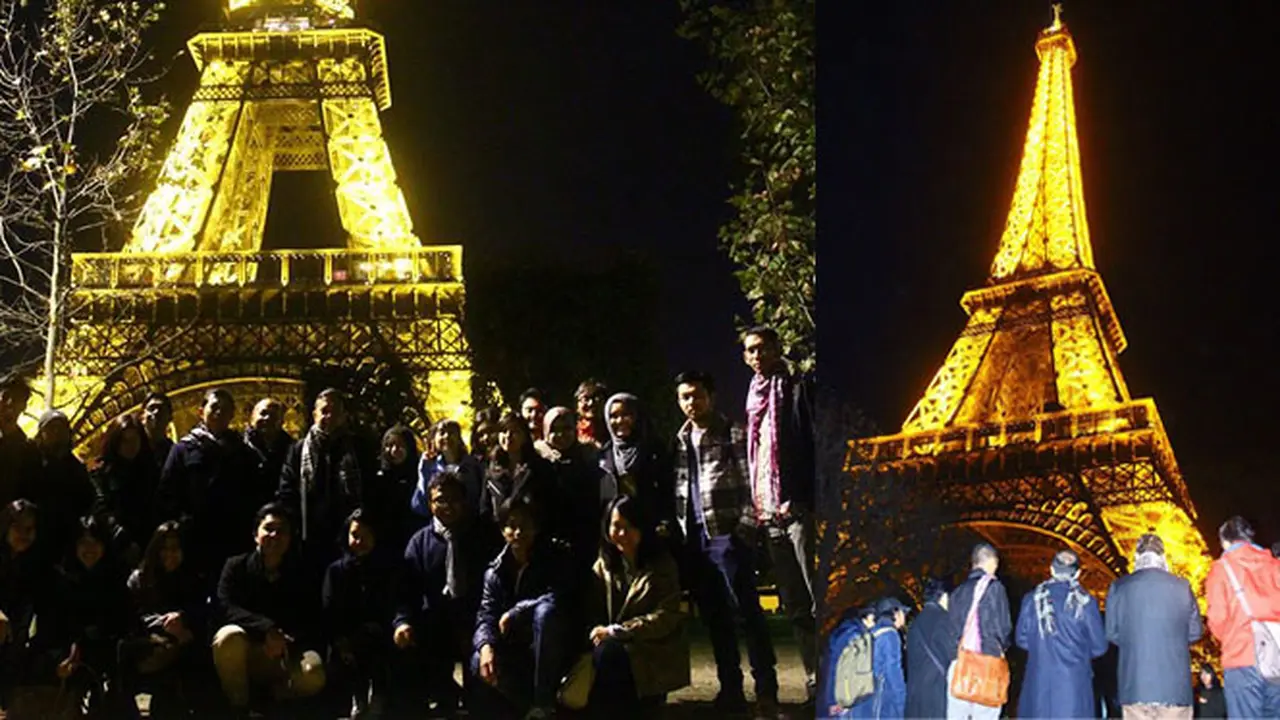 Mengenang Pahlawan Indonesia di Menara Eiffel Paris