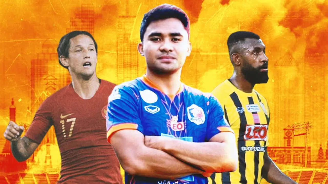 Ilustrasi - Pemain Indonesia di Thailand: Irfan Bachdim, Asnawi Mangkualam, Yanto Basna