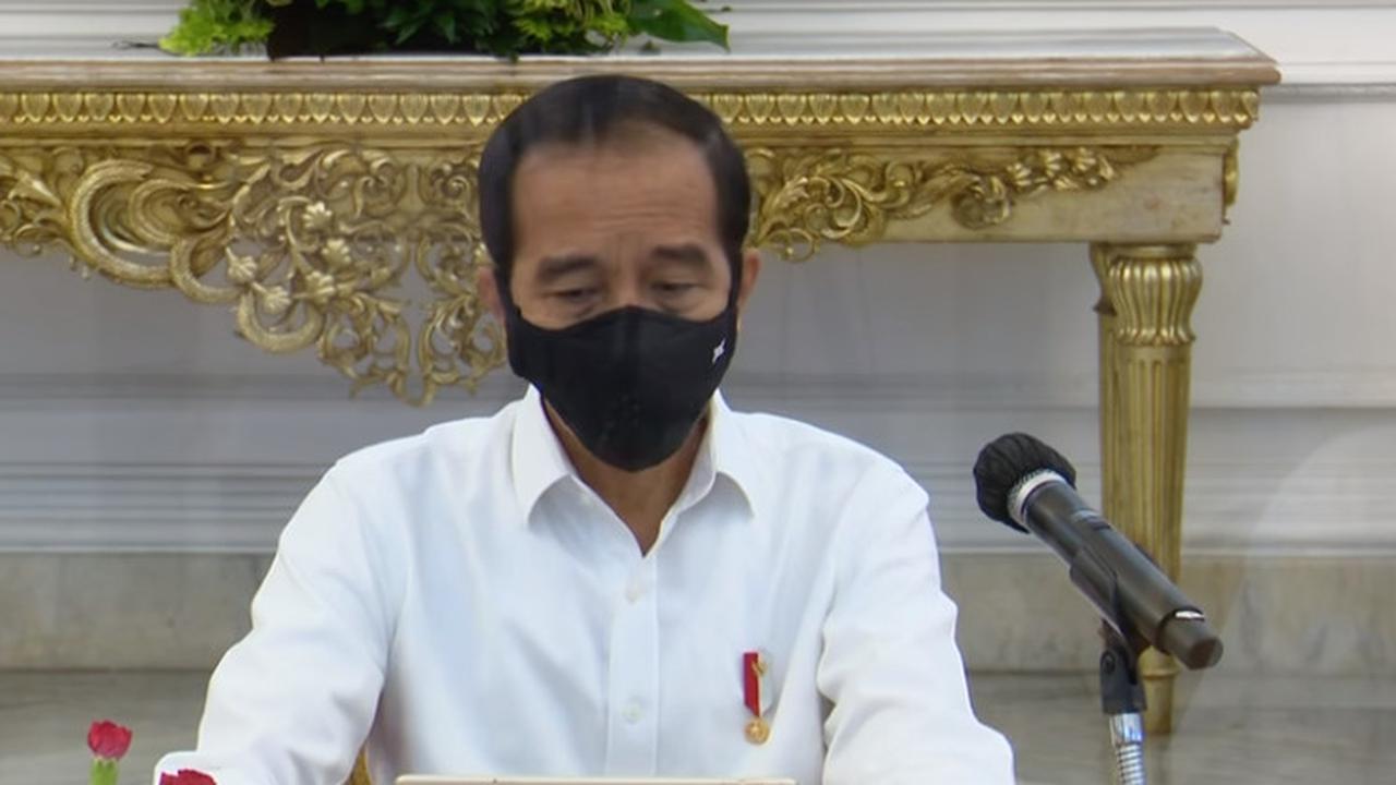 Presiden Jokowi dalam rapat terbatas. (Foto: Tangkapan Layar YouTube Sekretariat Presiden)
