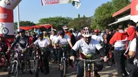 2.000 pesepada ikut Gowes Nusantara 2019 di Cirebon yang menempuh jarak 15 km (istimewa)