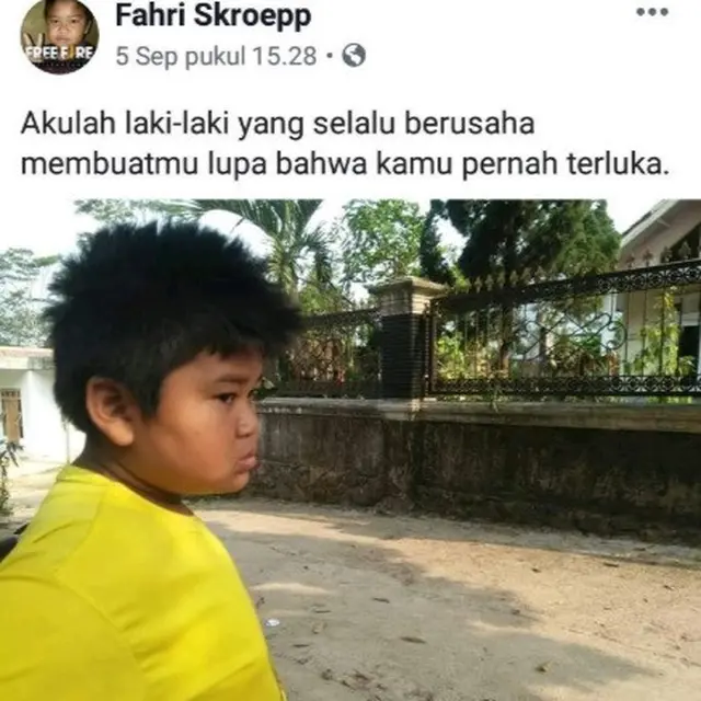 status bocah galau