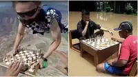 Main catur di tempat nyeleneh (Sumber: Instagram/cursedcorner)