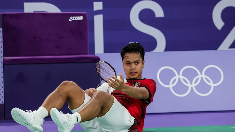 Anthony Sinisuka Ginting - Olimpiade Paris 2024 - Olimpiade Paris - Bulu Tangkis