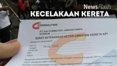 Perjalanan Commuter Line terganggu karena kereta api barang bermuatan semen tertabrak lori di jalur Cilebut-Bojonggede (arah Jakarta-Bogor). Akibatnya, surat keterlambatan yang dikeluarkan oleh PT KJP laris manis