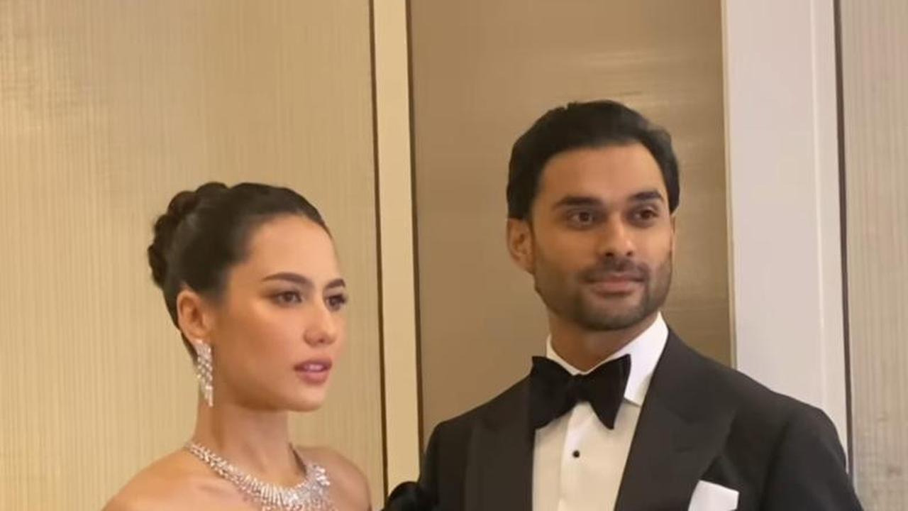Kemewahan Resepsi Pevita Pearce di Malaysia, Dua Gaun Elegan dan Aura Pengantin Bersinar
