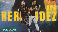 Ilustrasi - Xavi Hernandez (Bola.com/Adreanus Titus)
