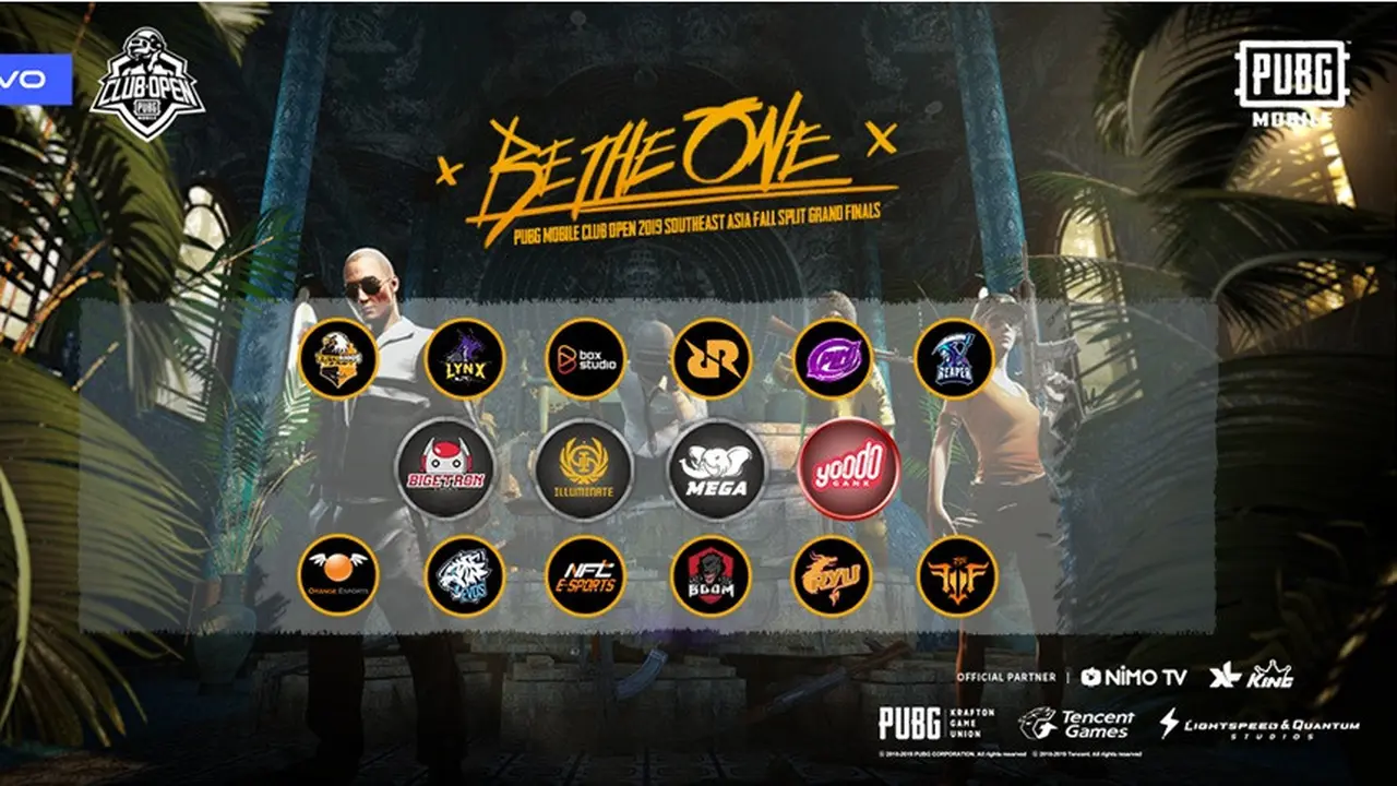 PUBG Mobile Club Open 2019 tahap final Asia Tenggara