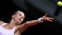 Kiki Bertens lahir di Wateringen, Belanda, 10 Desember 1991. (EPA/Eddy Lemaistre)